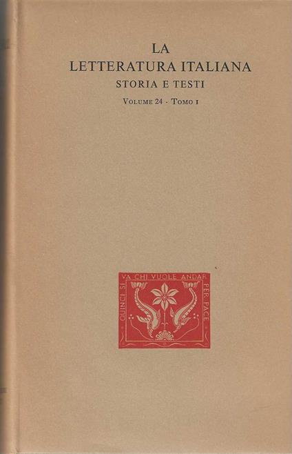 Novellieri del Cinquecento  tomo I - copertina