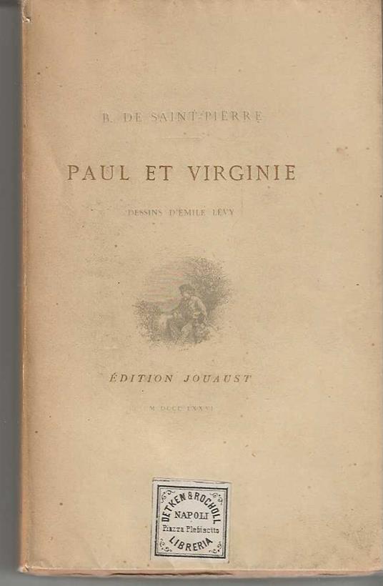 Paul et Virginie - copertina