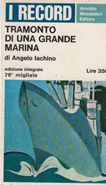 Tramonto di una grande marina