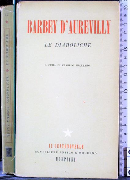 Le diaboliche - Jules-Amédée Barbey d'Aurevilly - copertina