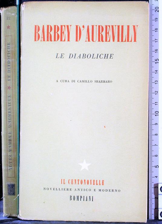 Le diaboliche - Jules-Amédée Barbey d'Aurevilly - copertina