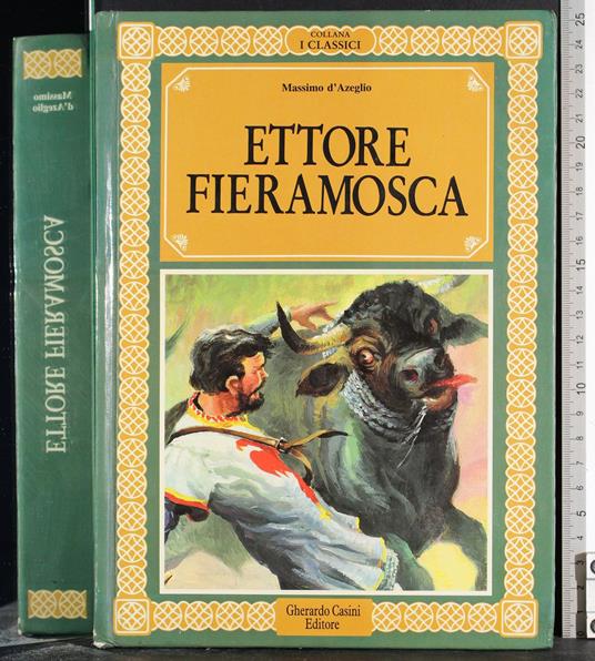 Ettore Fieramosca - Massimo D'Azeglio - copertina