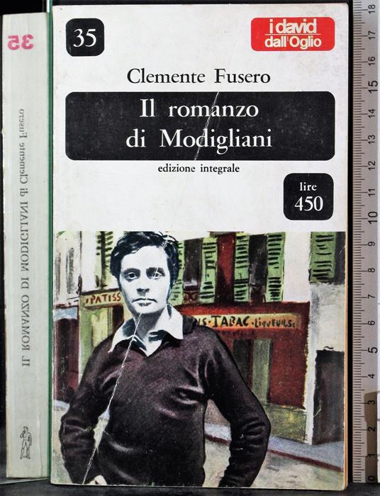 Il romanzo di Modigliani - Clemente Fusero - copertina