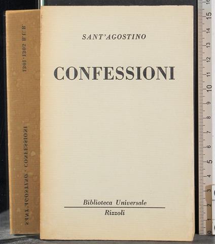 Confessioni - Agostino (sant') - copertina