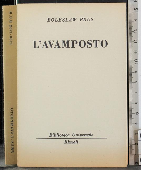 L' avamposto - Boleslaw Prus - copertina