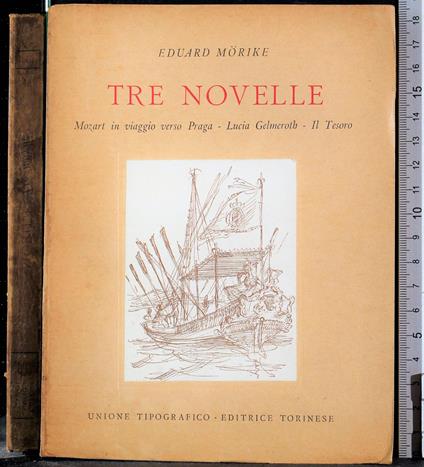 Tre novelle - Eduard Mörike - copertina
