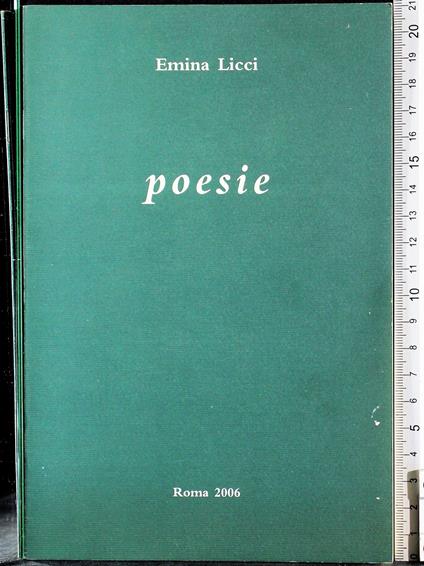 Poesie - copertina