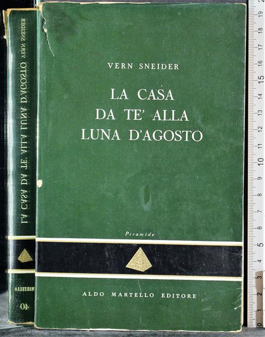 casa da tè alla luna d'agosto - copertina