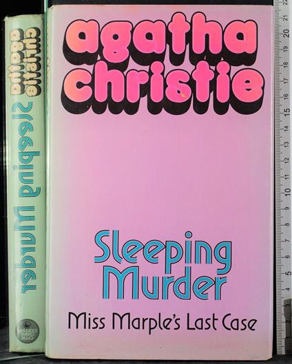 Sleeping murder - Agatha Christie - copertina