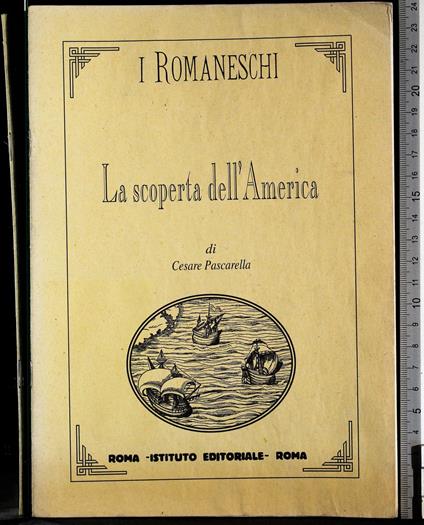 scoperta dell'America - Cesare Pascarella - copertina