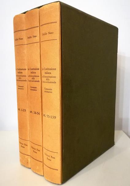 Costituzione italiana nell'interpretazione della Corte costituzionale Commento sistematico - completo in 3 voll. in cofanetto editoriale - copertina