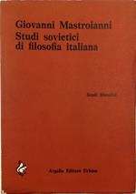 Studi sovietici di filosofia italiana