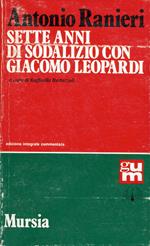 Sette anni di sodalizio con Giacomo Leopardi