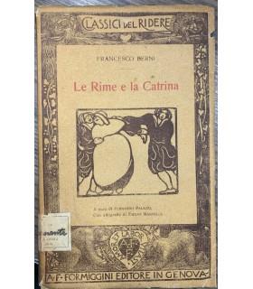 Le Rime e la Catrina - Francesco Berni - copertina