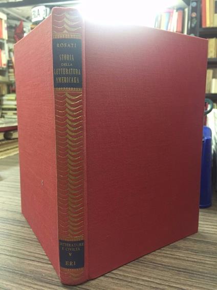 Storia della letteratura americana - Salvatore Rosati - copertina