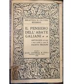 Il pensiero dell'Abate Galiani