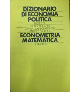 Econometria. Matematica - copertina