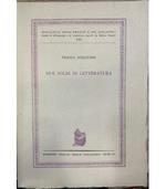 Due soldi di letteratura