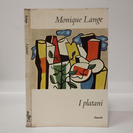 I platani - Monique Lange - copertina
