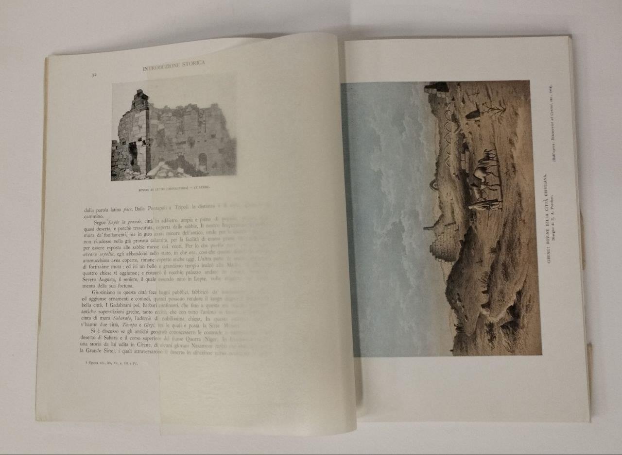 Tripolitania e Cirenaica (Dal Mediterraneo a Sahara). Monografia storico-geografica