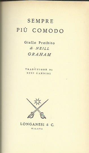 Sempre più comodo - Neill Graham - copertina