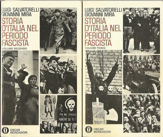 Storia d'Italia nel periodo fascista (2 volumi) - copertina