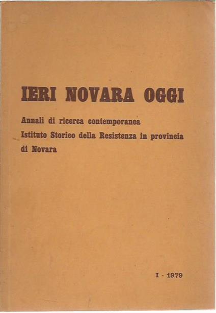 Ieri Novara Oggi - 1/1979 - copertina