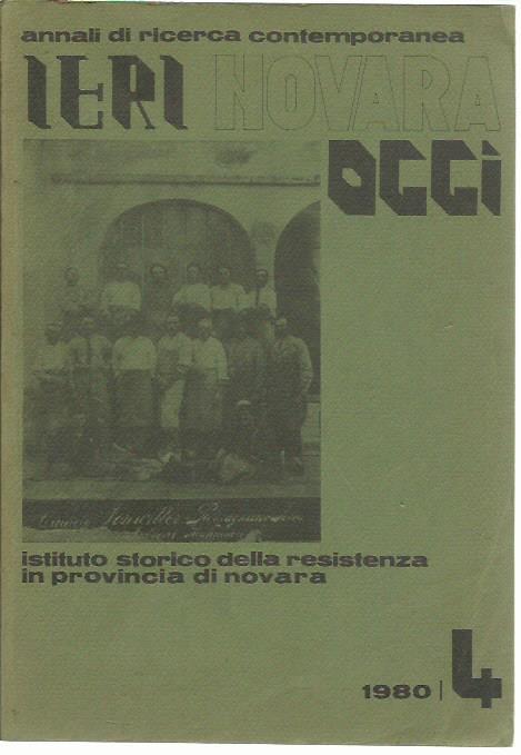 Ieri Novara Oggi - 4/1980 - copertina