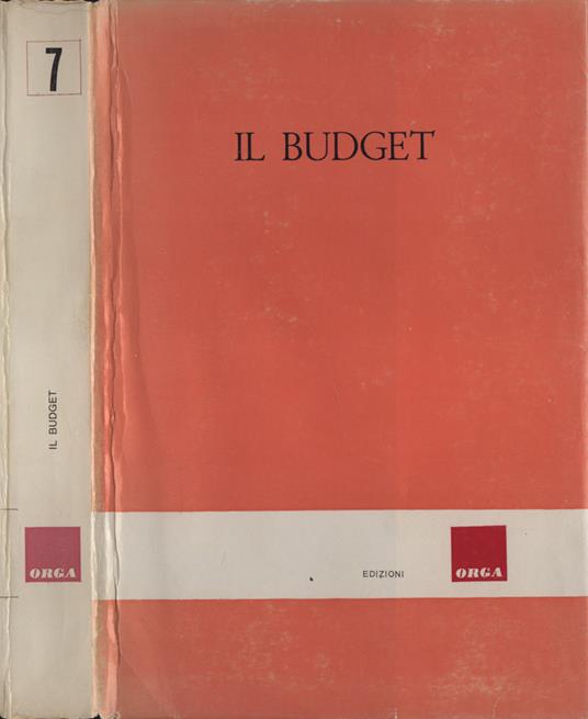 Il budget - copertina