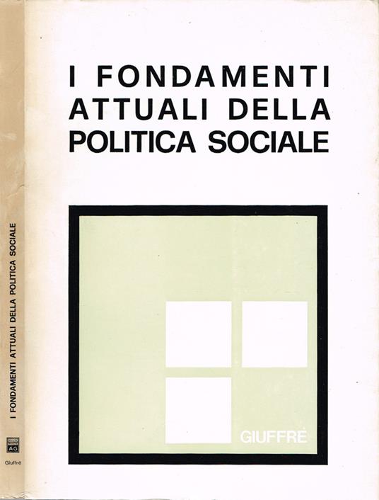 I fondamenti attuali della politica sociale - copertina