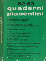 Quaderni piacentini 62-63 1977