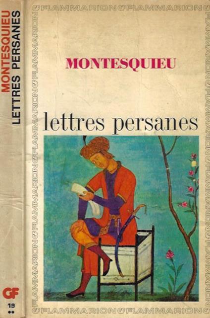 Lettres Persanes - Charles L. de Montesquieu - copertina