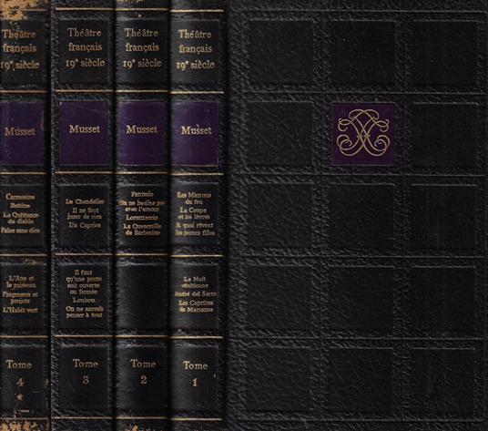 Théatre - Alfred de Musset - copertina
