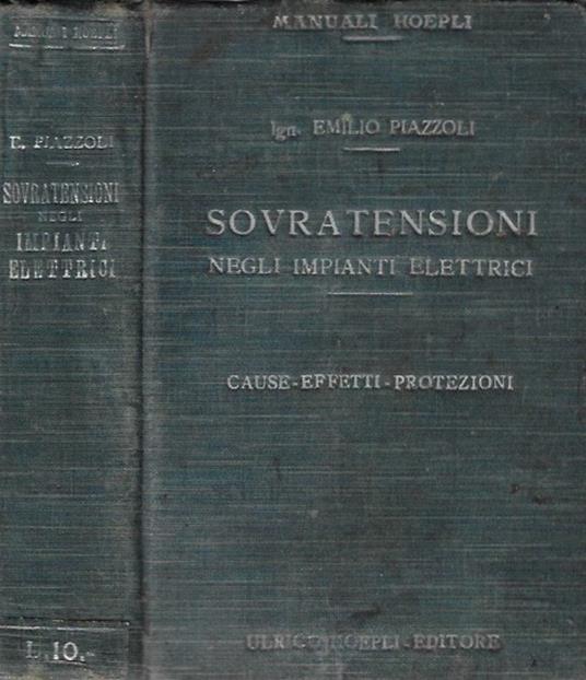 Sovratensioni negli impianti elettrici - copertina