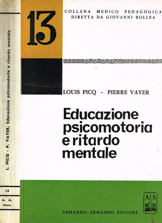 Educazione psicomotoria e ritardo mentale - copertina