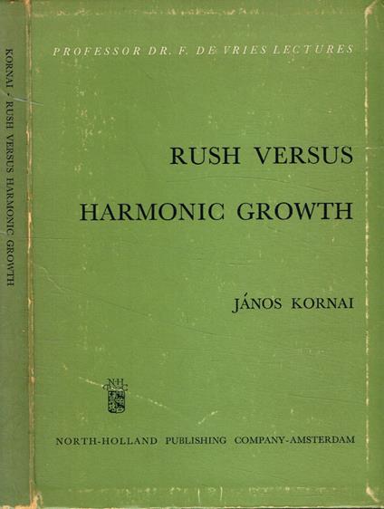 Rush versus harmonic growth - copertina
