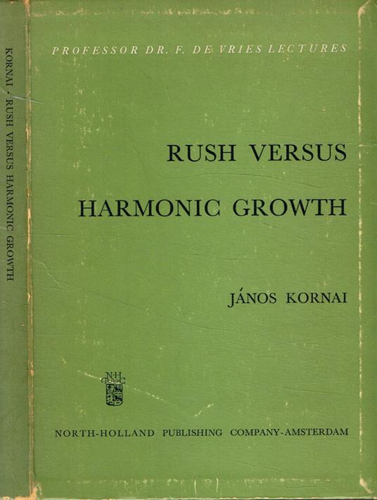 Rush versus harmonic growth - copertina