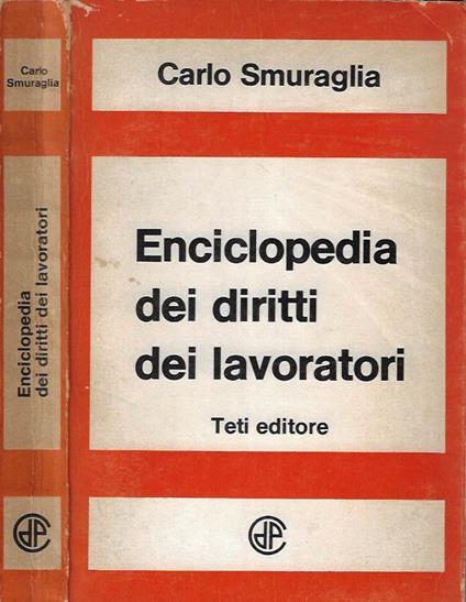 Enciclopedia dei diritti dei lavoratori - copertina