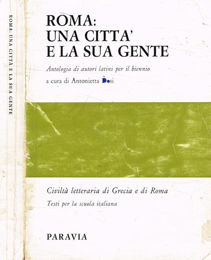 Roma: una città e la sua gente - copertina