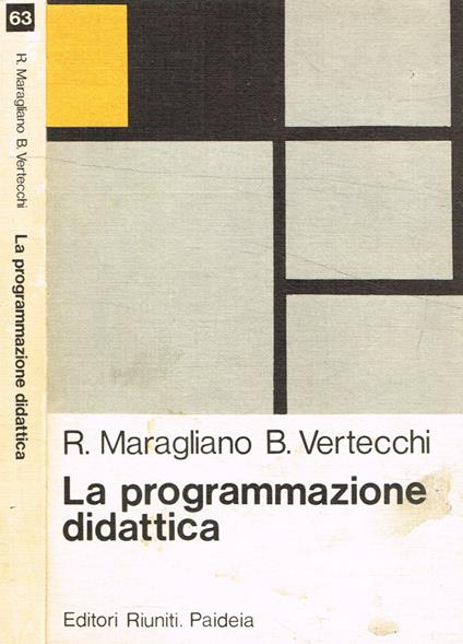La programmazione didattica - copertina