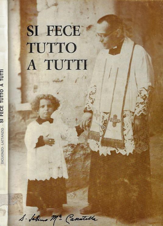 Si fece tutto a tutti - copertina