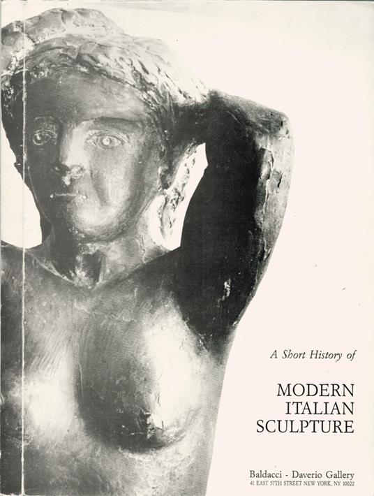 A Short History of Modern Italian Sculpture - copertina