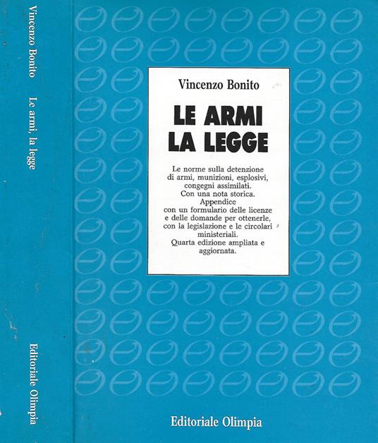 Le armi, la legge - copertina