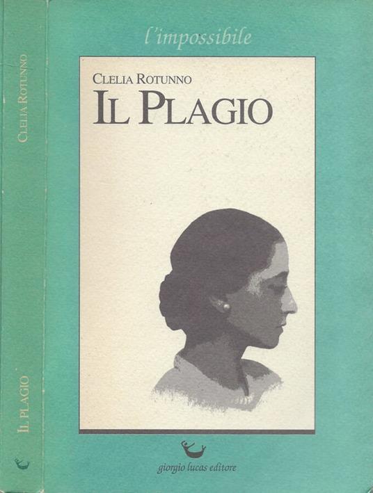 Il plagio - copertina