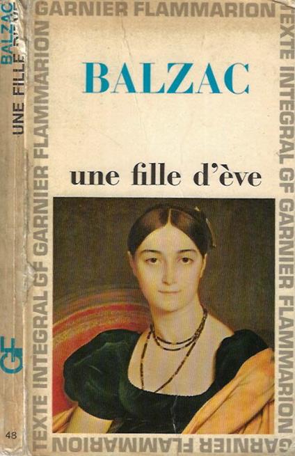 Une fille d'eve - Honoré de Balzac - copertina