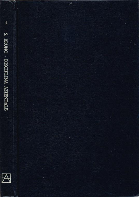 Disciplina aziendale e relazioni industriali in Italia - Salvatore Bruno - copertina