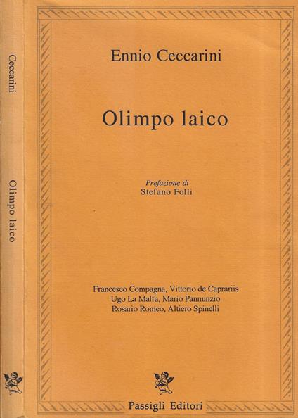 Olimpo laico - Ennio Ceccarini - copertina