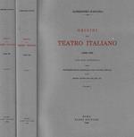 Origini del teatro italiano