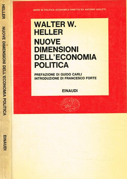 Nuove dimensioni dell'economia politica - Walter W. Heller - copertina