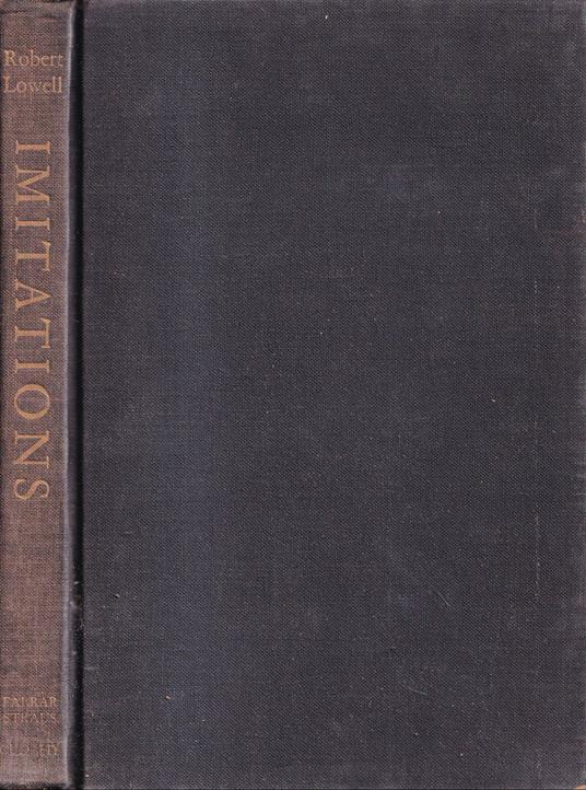 Imitations - Robert Lowell - copertina